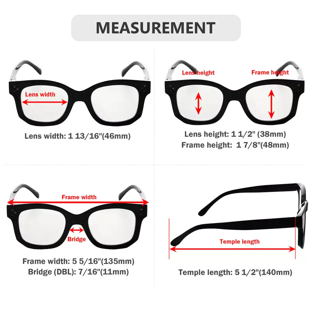 Multifocus Reading Glasses Women Men