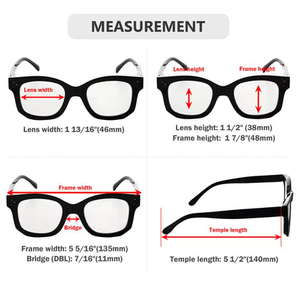 Multifocus Reading Glasses Women Men
