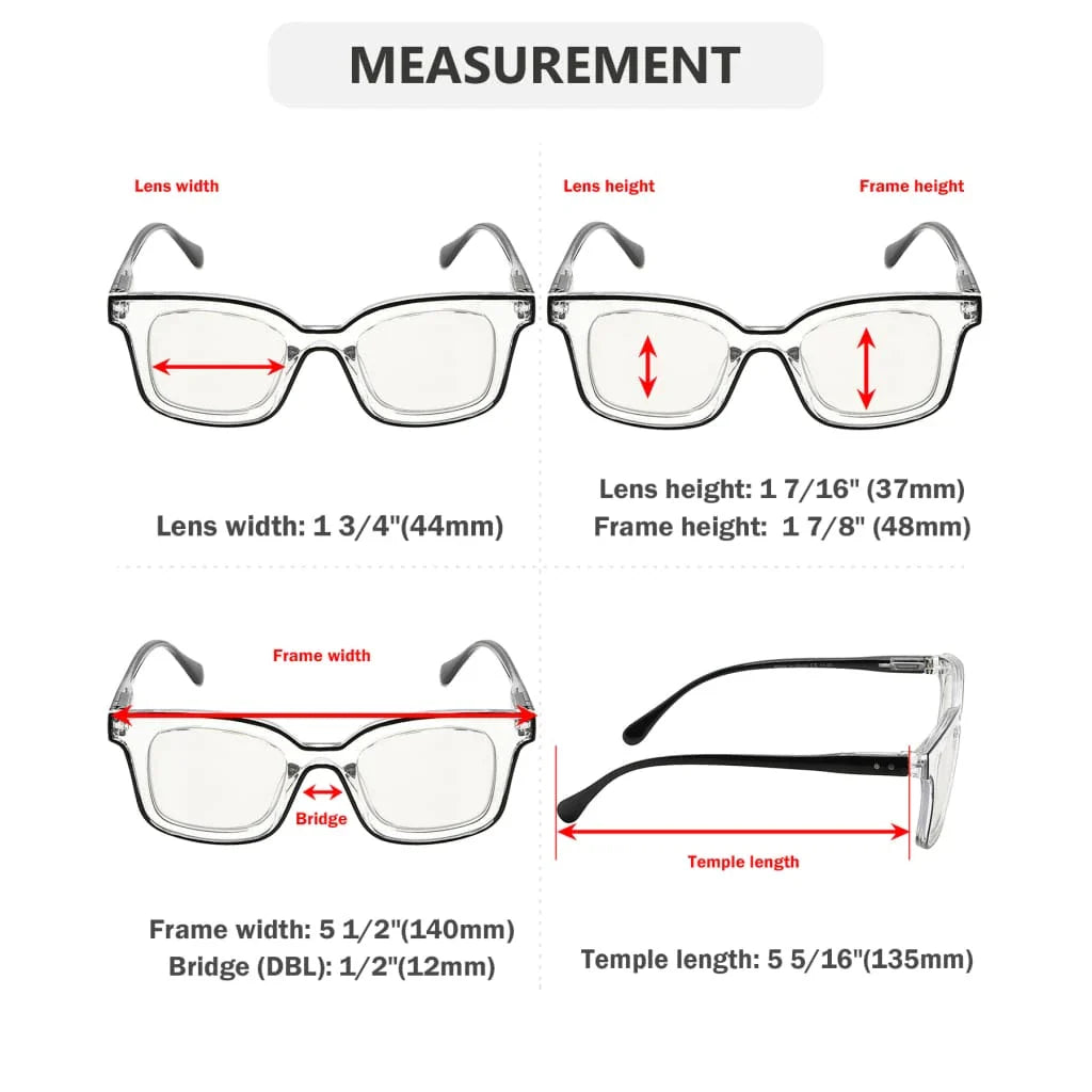 Multifocus Reading Glasses Women