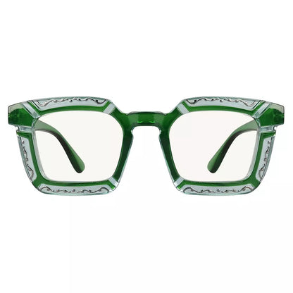 Progressive Pattern Blue Light Blocking Reading Glasses for Women