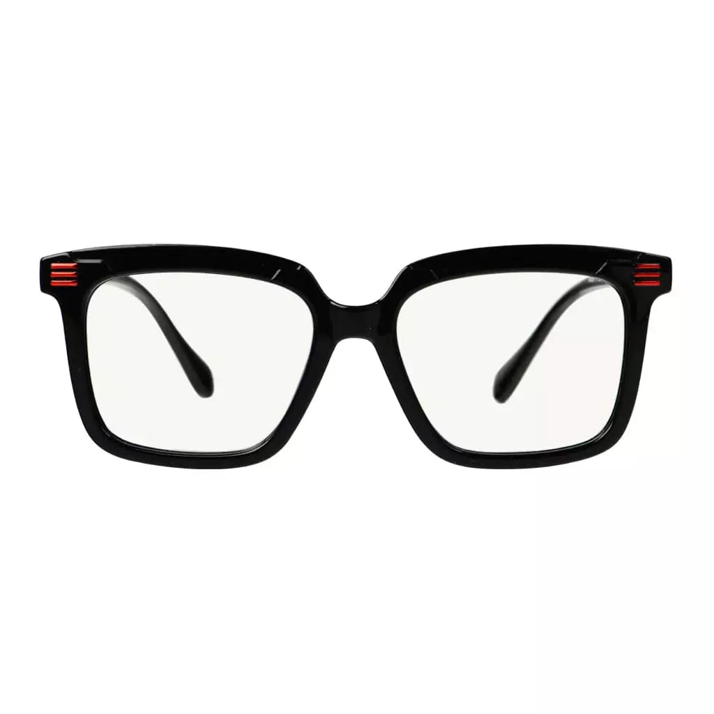 Square Multifocus Blue Light Blocking Reading Glasses Women Men