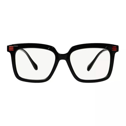 Square Multifocus Blue Light Blocking Reading Glasses Women Men