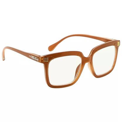 Square Multifocus Blue Light Blocking Reading Glasses Women Men