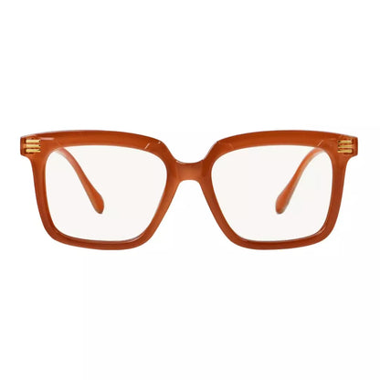 Square Multifocus Blue Light Blocking Reading Glasses Women Men