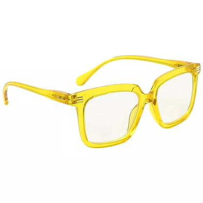 Square Multifocus Blue Light Blocking Reading Glasses Women Men