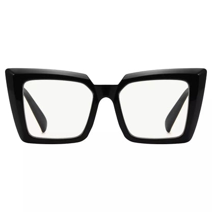 Progressive Oversize Blue Light Blocking Reading Glasses for Women