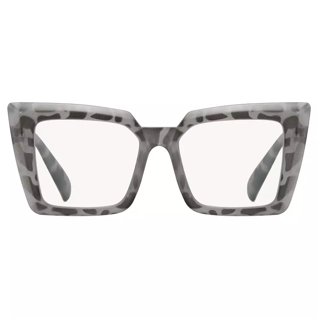 Progressive Oversize Blue Light Blocking Reading Glasses for Women