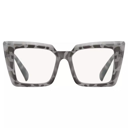 Progressive Oversize Blue Light Blocking Reading Glasses for Women