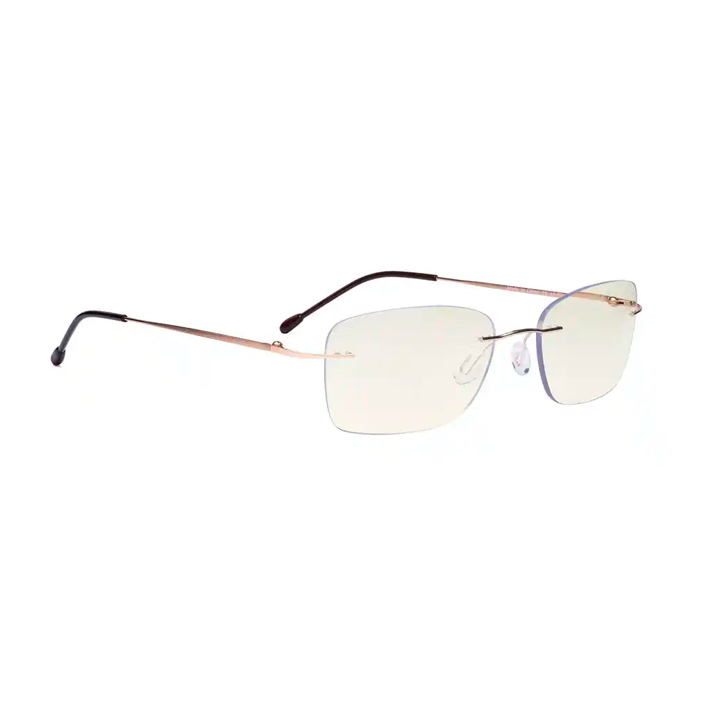 Rimless Progressive Reading Glasses for Men and Women