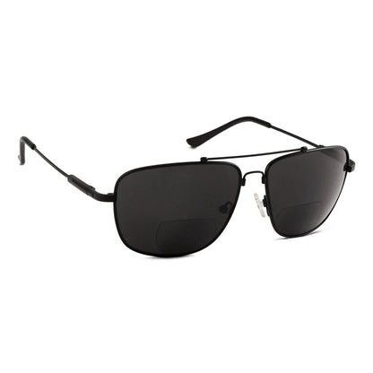 Polarized Bifocal Sunglasses Pilot Wire Rim Women