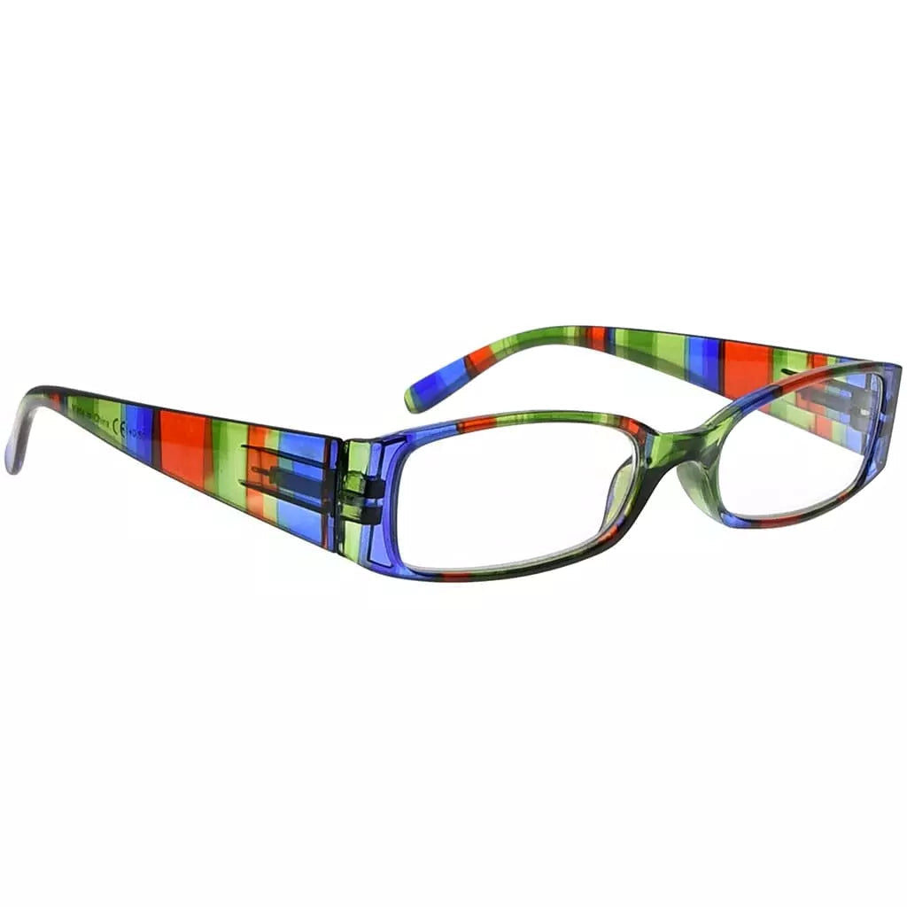 Pattern Striped Reading Glasses Women