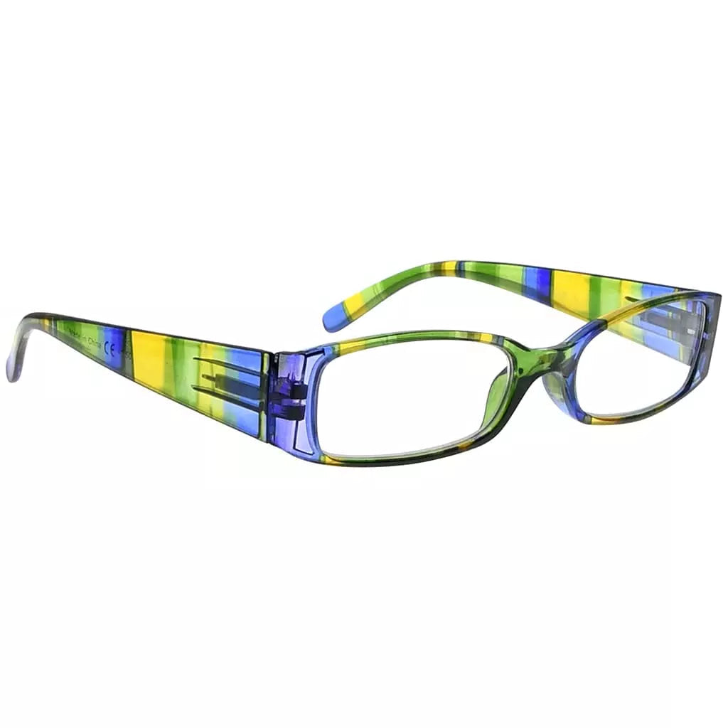 Pattern Striped Reading Glasses Women