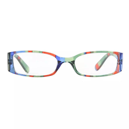 Pattern Striped Reading Glasses Women