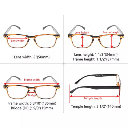 Reading Glasses for Men Women 