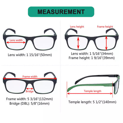 Patterned Design Reading Glasses Women Men