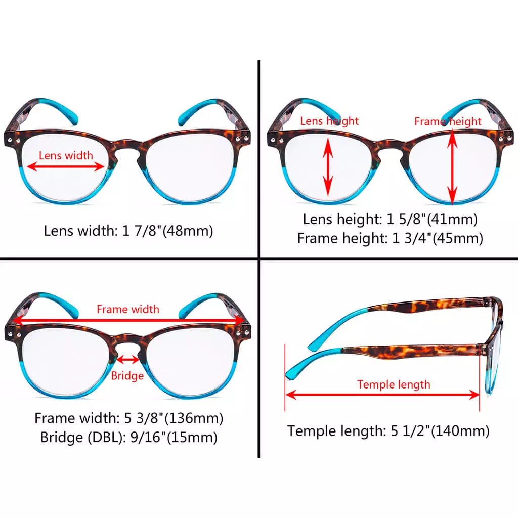 Pattern Design Reading Glasses for Women