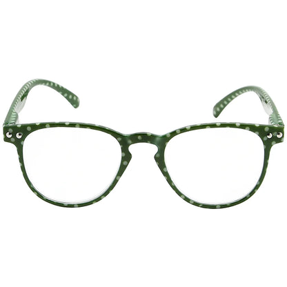 polka dots reading glasses eyeglasses women