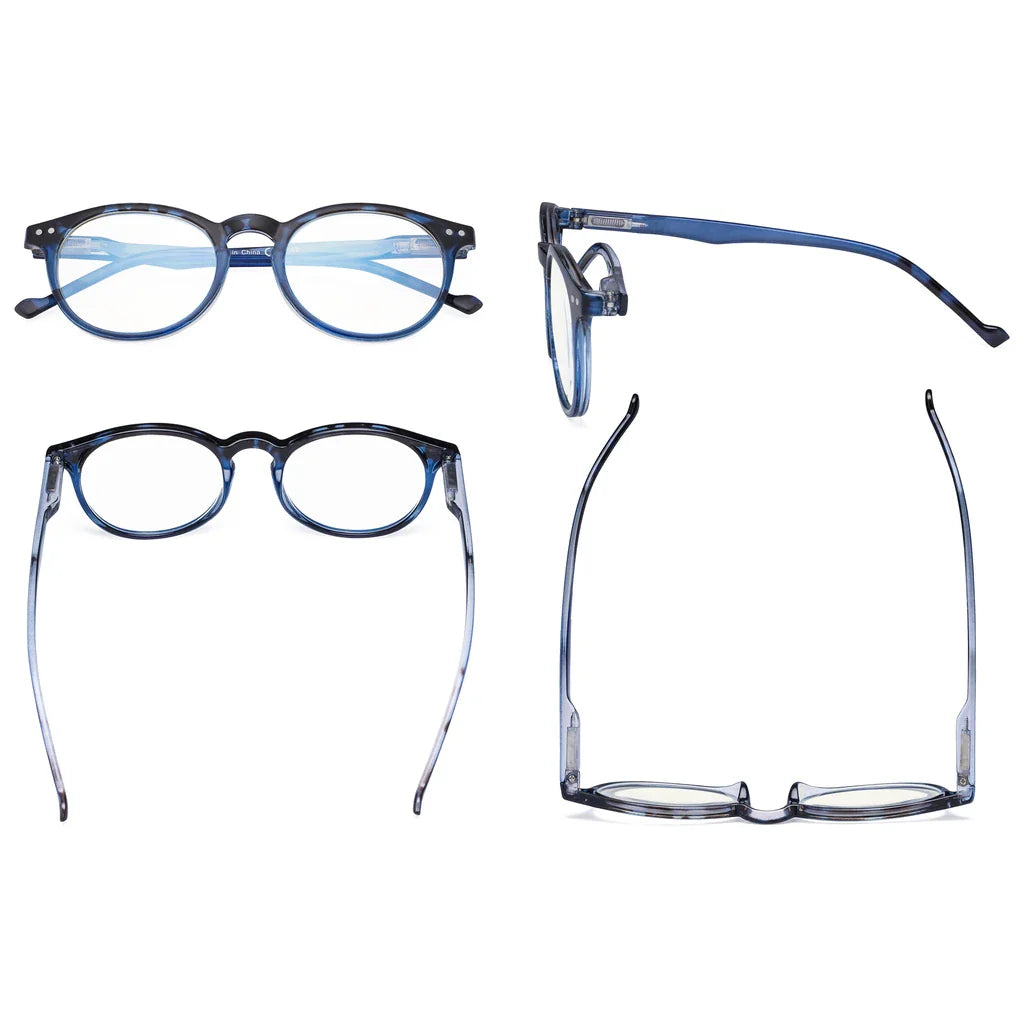 Round Oval Reading Glasses for Women