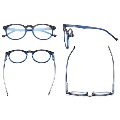 Round Oval Reading Glasses for Women