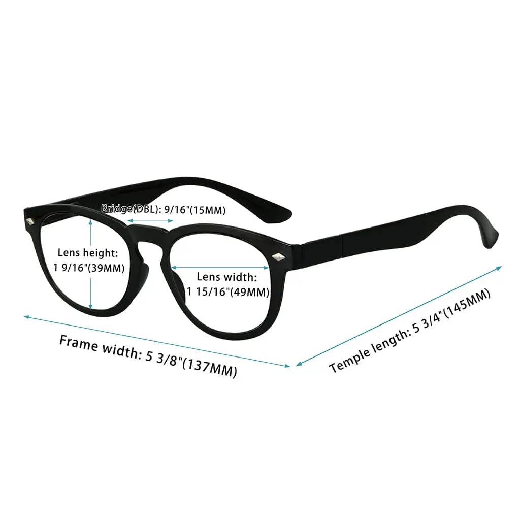 Oval Reading Glasses Momen Men