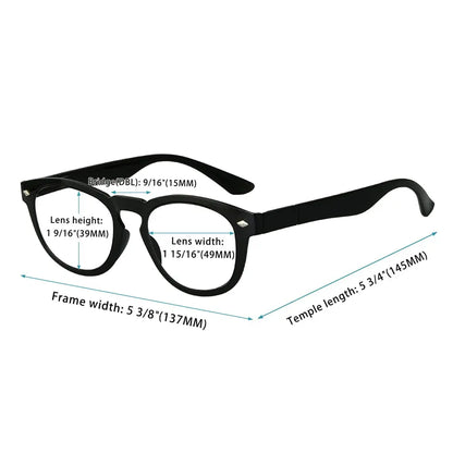Oval Reading Glasses Momen Men