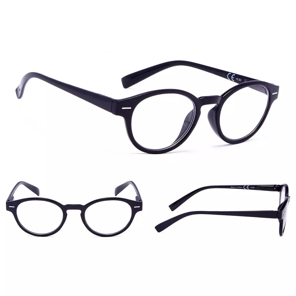 Oval Round Reading Glasses for Women