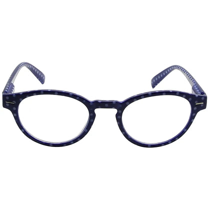 oval polka dots reading glasses women