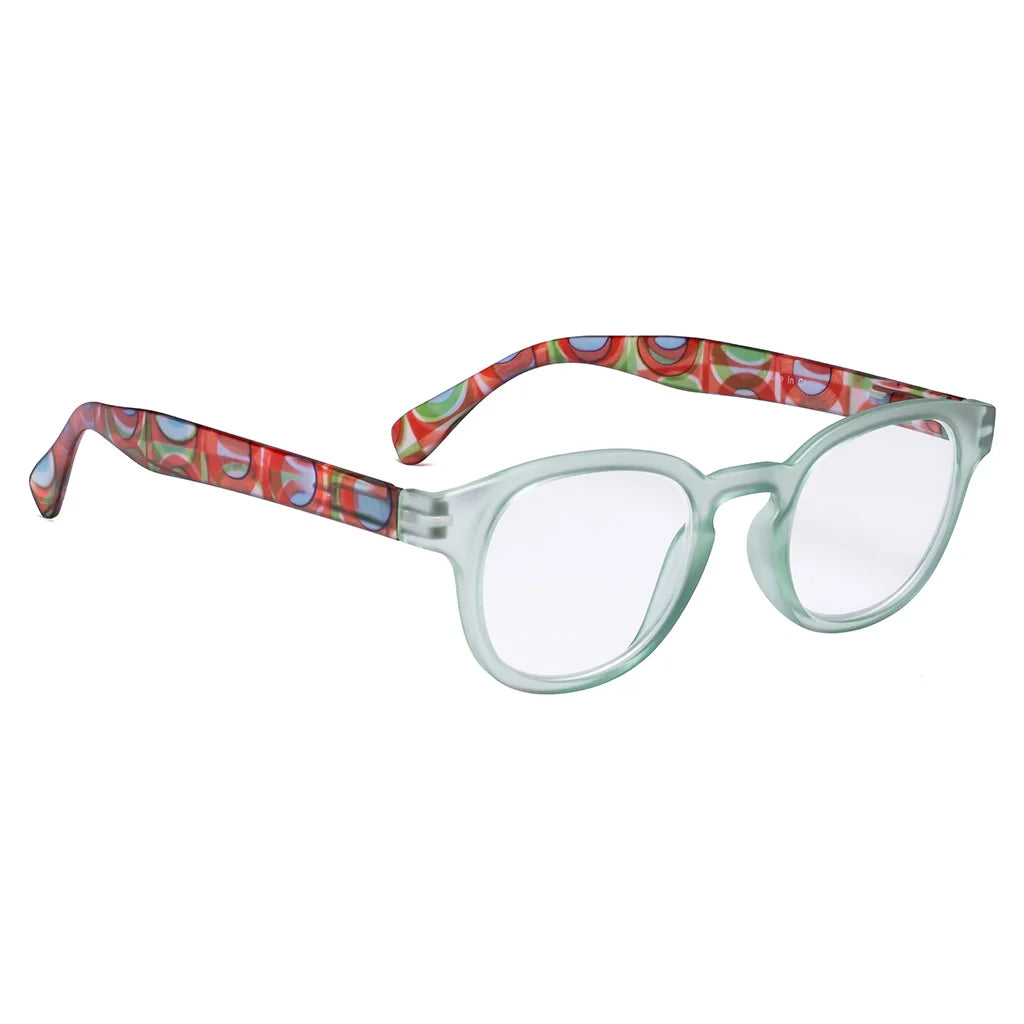 Pattern Design Reading Glasses for Women with Spring Hinges