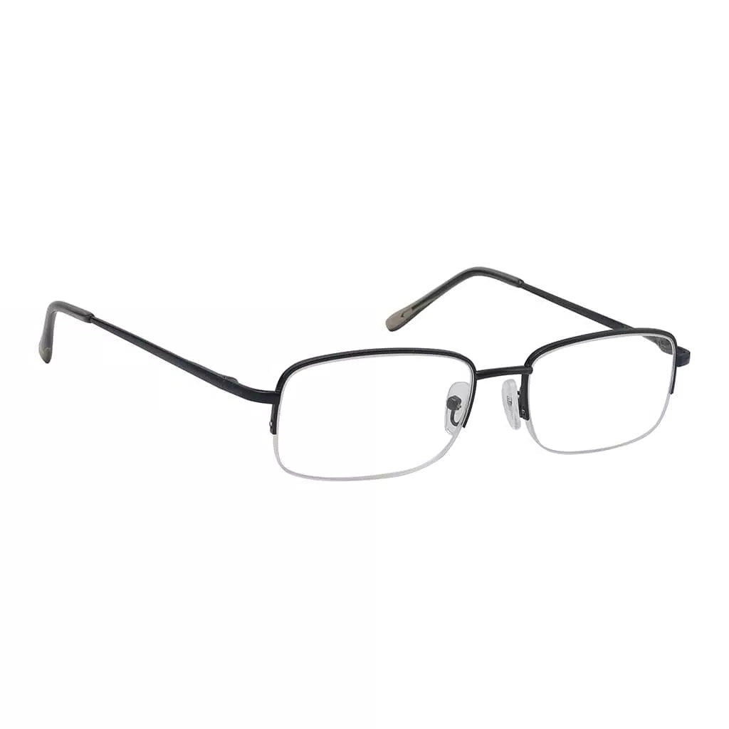 Metal Half-Rim Reading Glasses Women Men