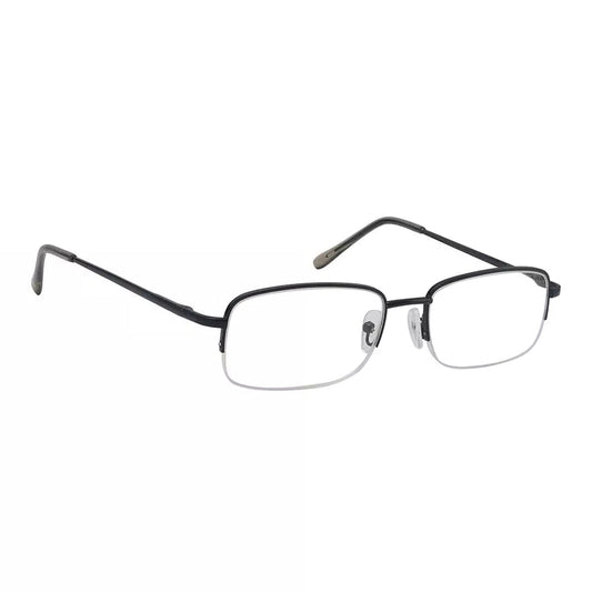 Metal Half-Rim Reading Glasses Women Men