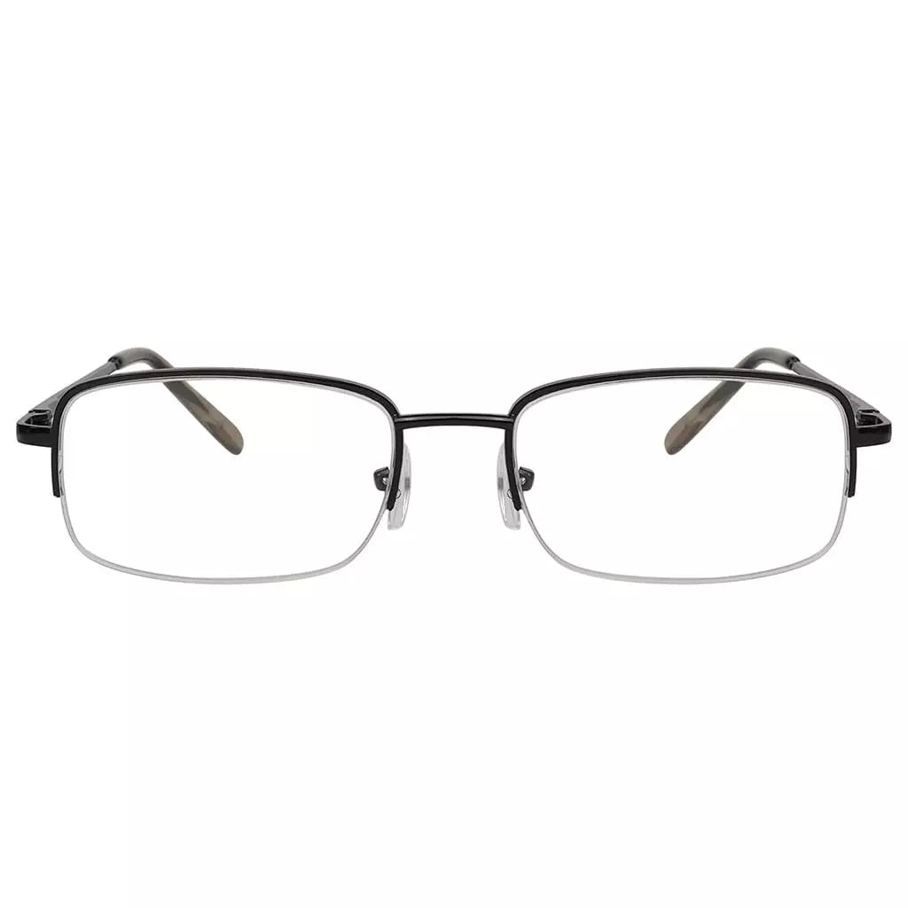 Metal Half-Rim Reading Glasses Women Men