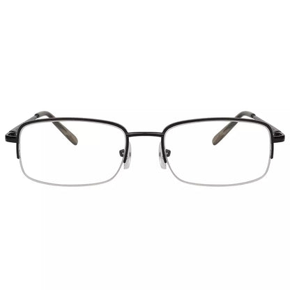 Metal Half-Rim Reading Glasses Women Men