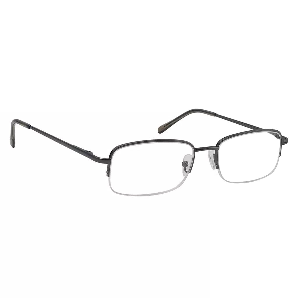 Metal Half-Rim Reading Glasses Women Men