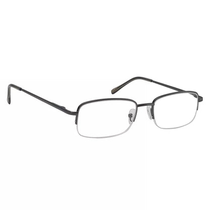 Metal Half-Rim Reading Glasses Women Men