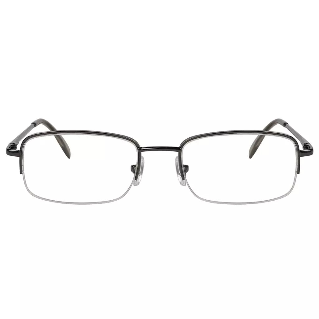 Metal Half-Rim Reading Glasses Women Men