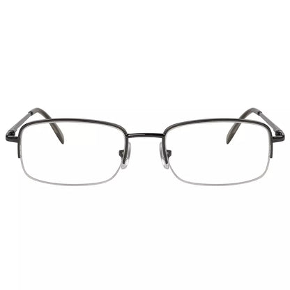 Metal Half-Rim Reading Glasses Women Men