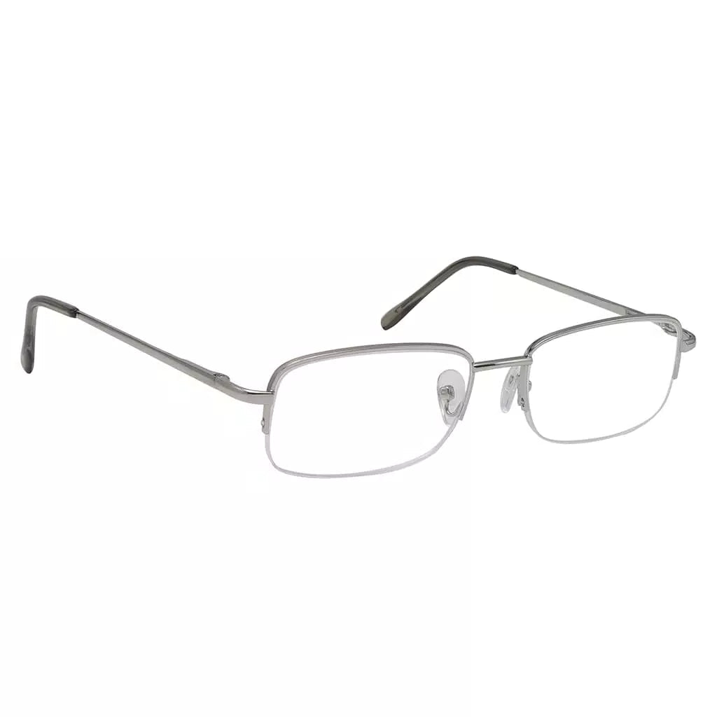 Metal Half-Rim Reading Glasses Women Men