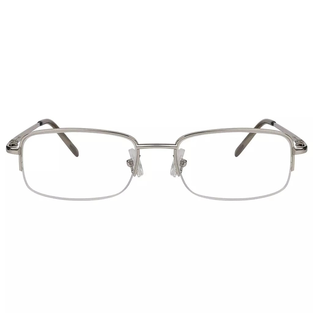 Metal Half-Rim Reading Glasses Women Men