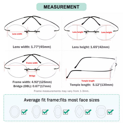 Pilot Wirerim Reading Glasses Women Men