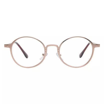 Round Wirerim Reading Glasses Women Men