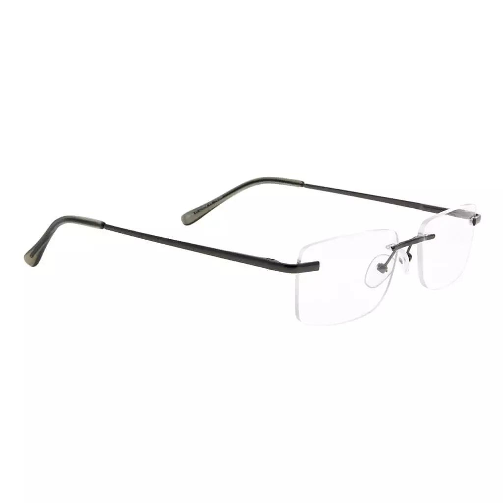 Rimless Reading Glasses for Men Women