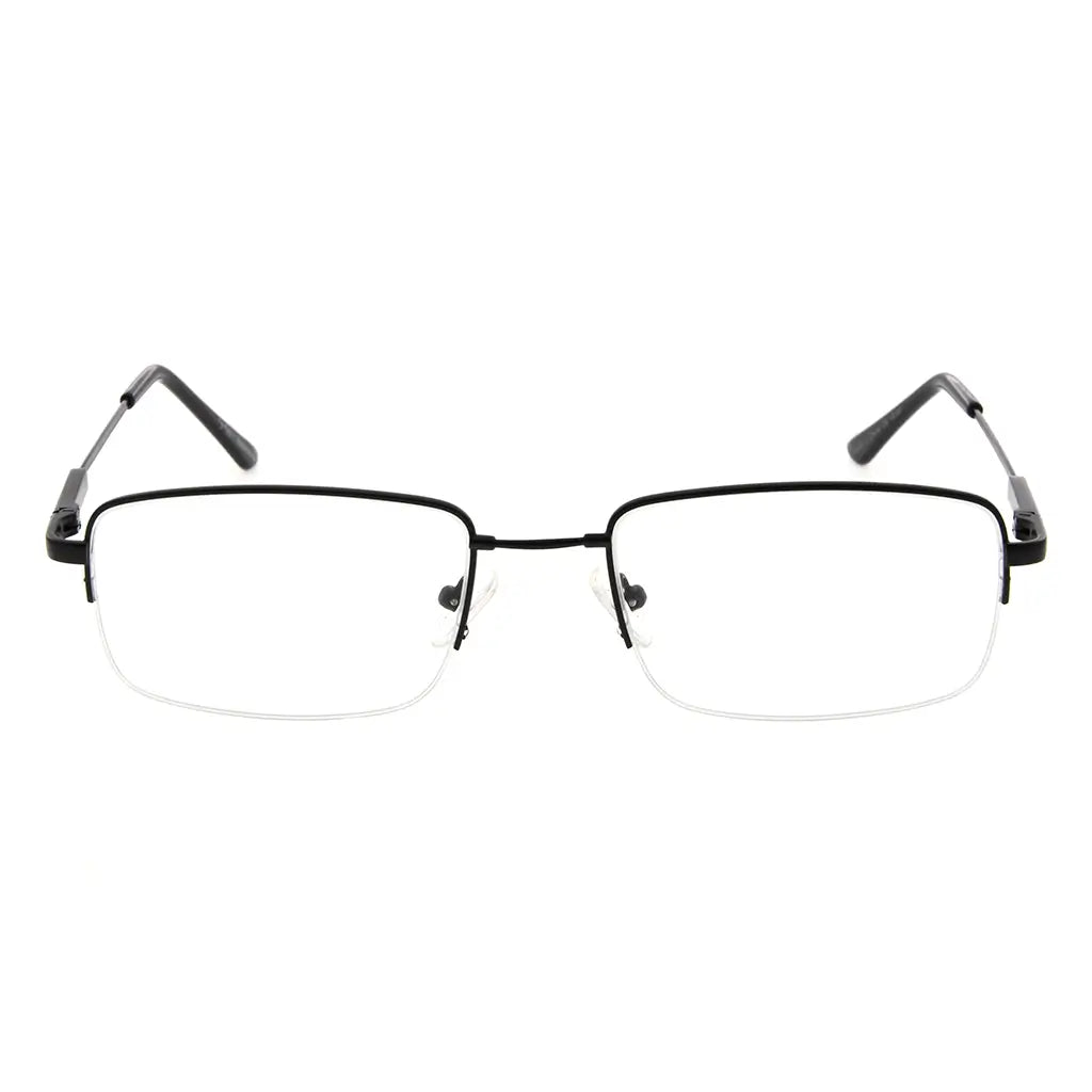 Titanium Half-Rim Reading Glasses Men