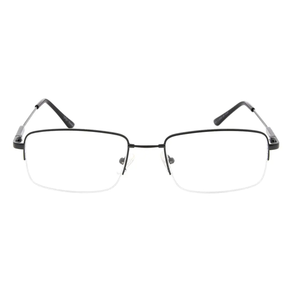 Titanium Half-Rim Reading Glasses Men