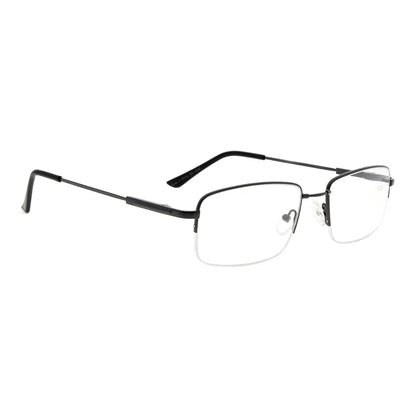 Titanium Half-Rim Reading Glasses Men