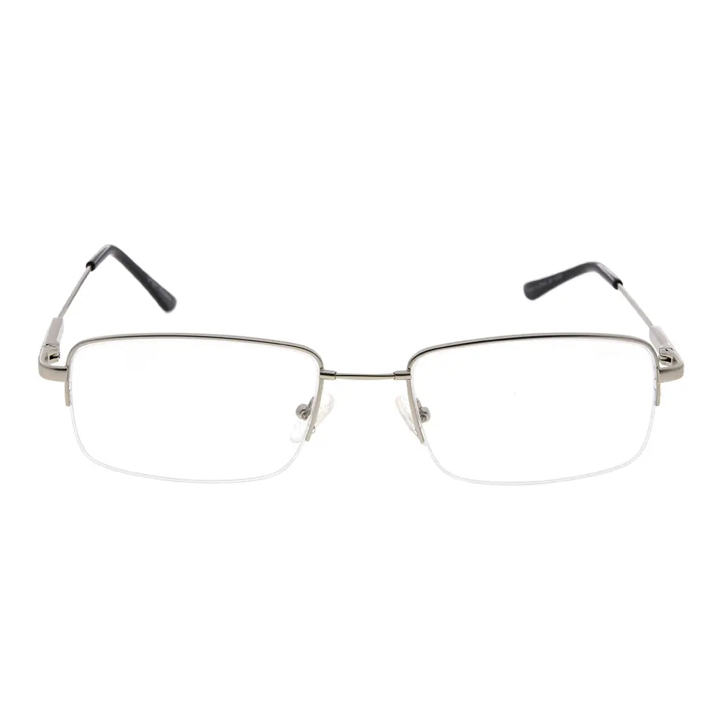 Titanium Half-Rim Reading Glasses Men