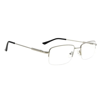 Titanium Half-Rim Reading Glasses Men