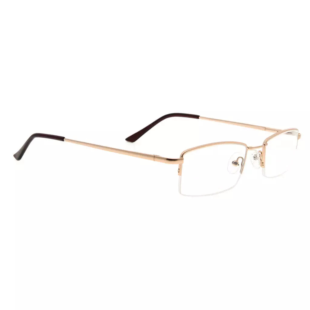 Half-Rim Reading Glasses Women Men