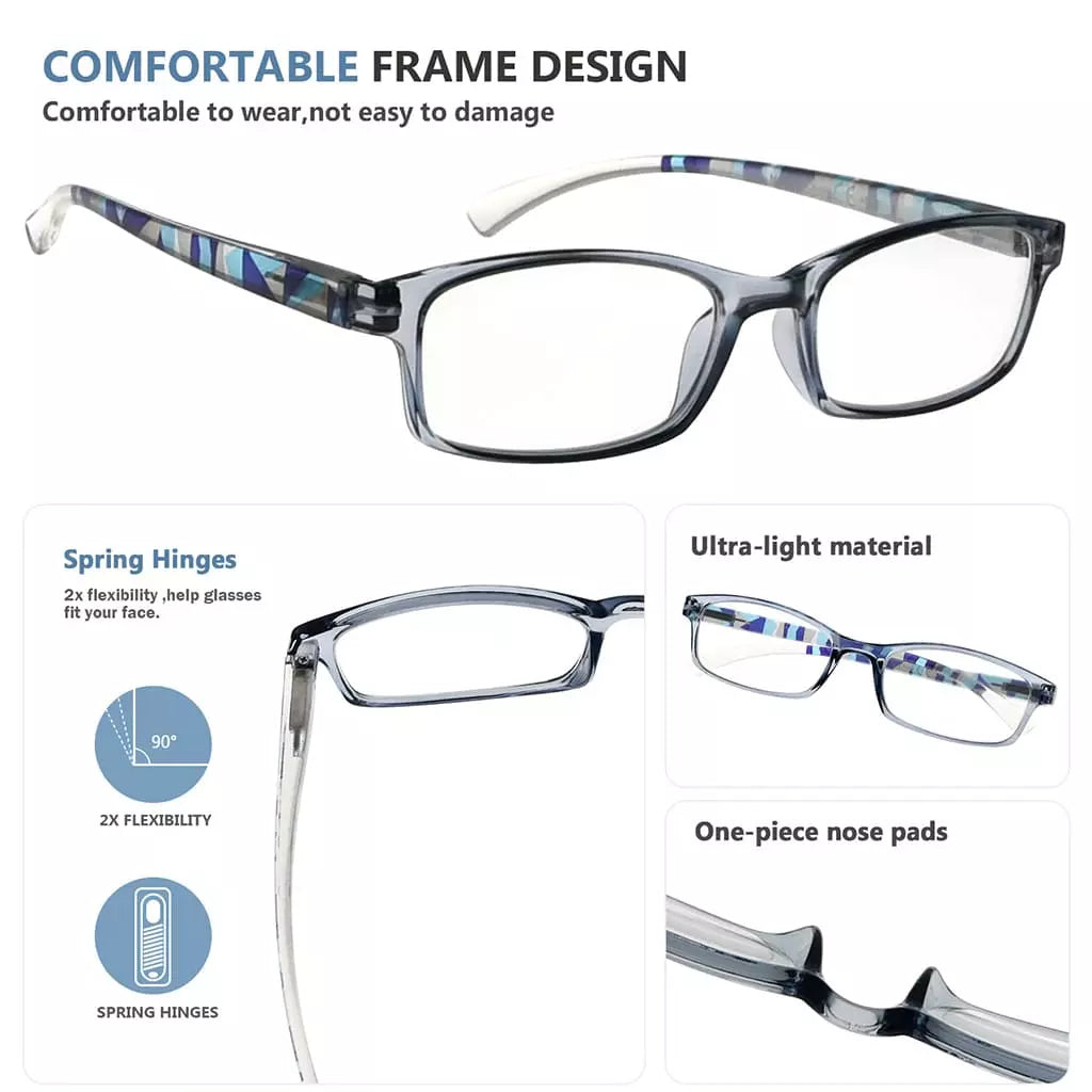 Reading Glasses With Pattern Design for Women