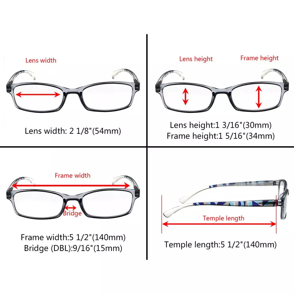 Reading Glasses With Pattern Design for Women