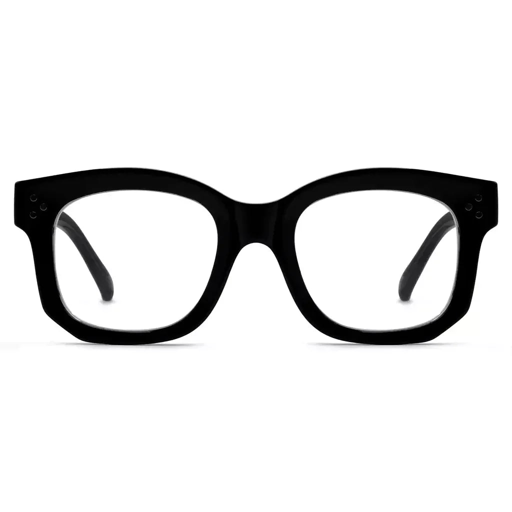 Thick Frame Small Lens Reading Glasses Women Men